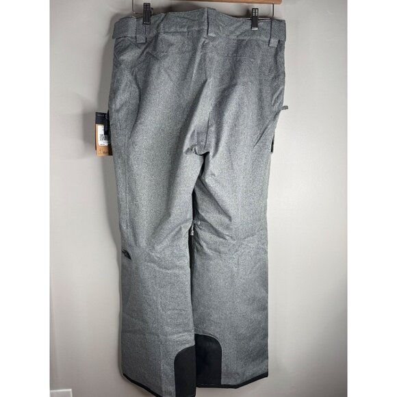 NWT THE NORTH FACE Women's Freedom Insulated Snow Ski Pant Heather Grey Size L - Picture 6 of 7